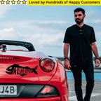 Vinyl Printing - Fisherman Decal (30x25cm) - TeMaRo™