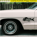 Vinyl Printing - Fisherman Decal (30x25cm) - TeMaRo™