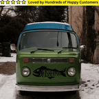 Vinyl Printing - Fisherman Decal (30x25cm) - TeMaRo™