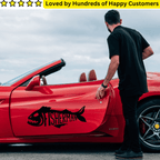 Vinyl Printing - Fisherman Decal (30x25cm) - TeMaRo™