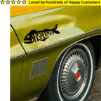 Vinyl Printing - Fisherman Decal (30x25cm) - TeMaRo™