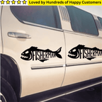 Vinyl Printing - Fisherman Decal (30x25cm) - TeMaRo™
