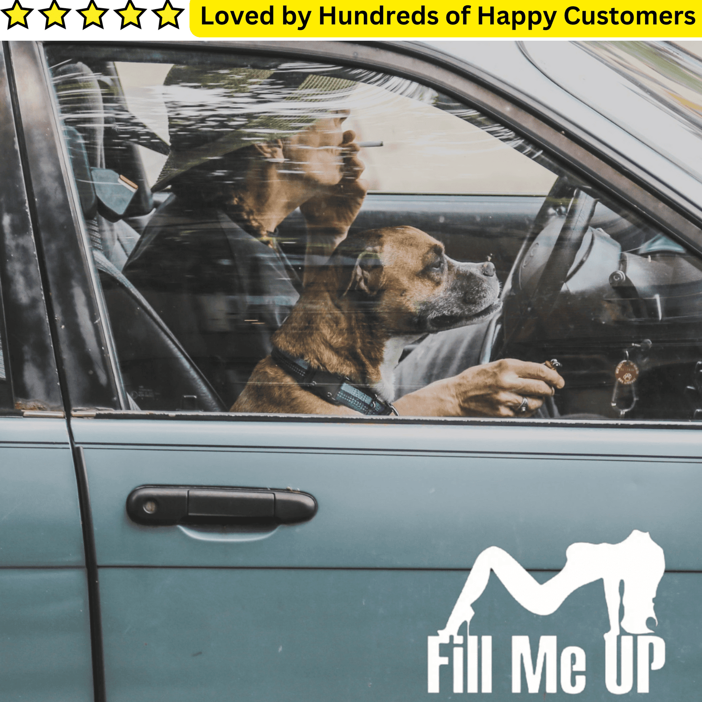 Car Sticker - Fill Me Up Decal