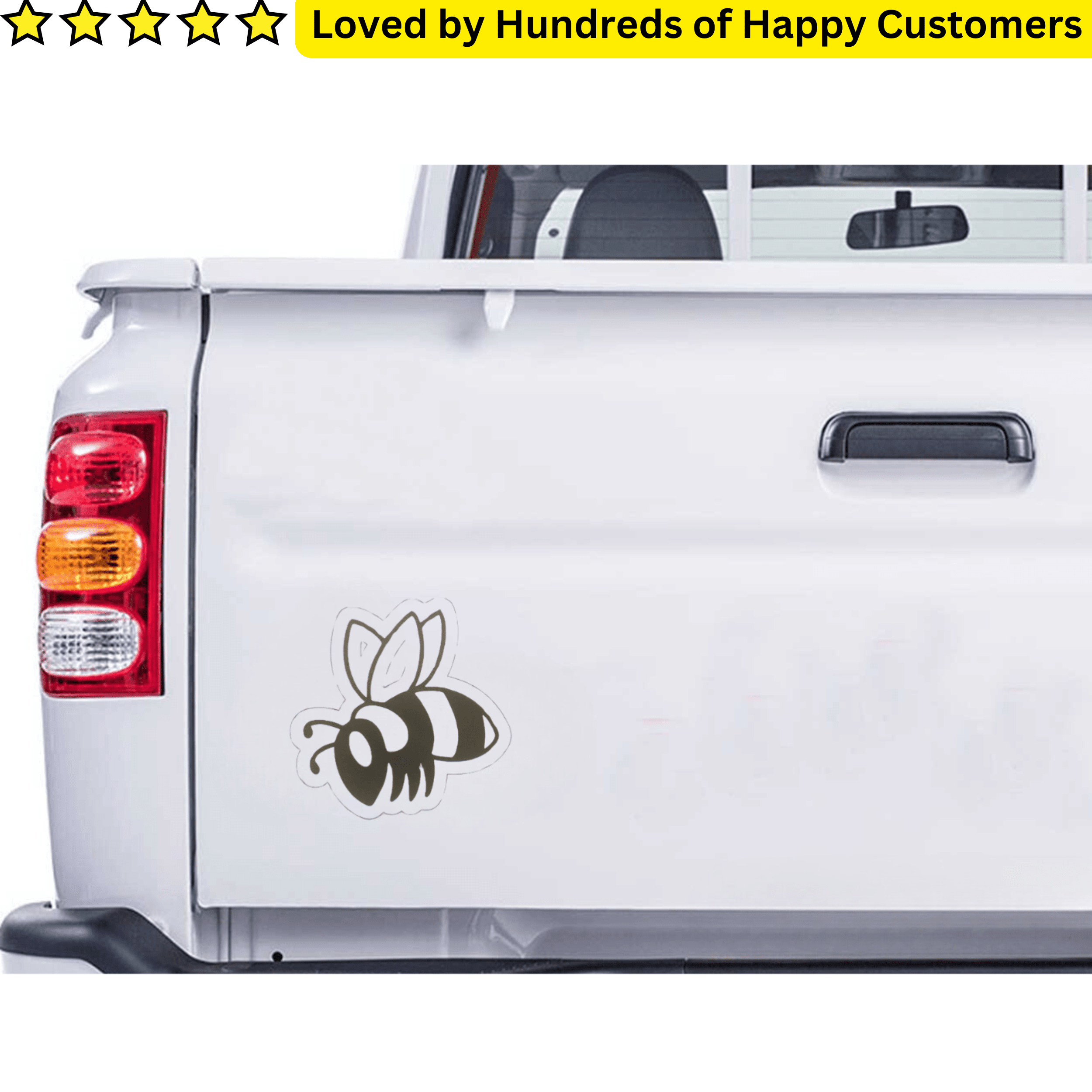 Car Decals - Bee (11x11cm)