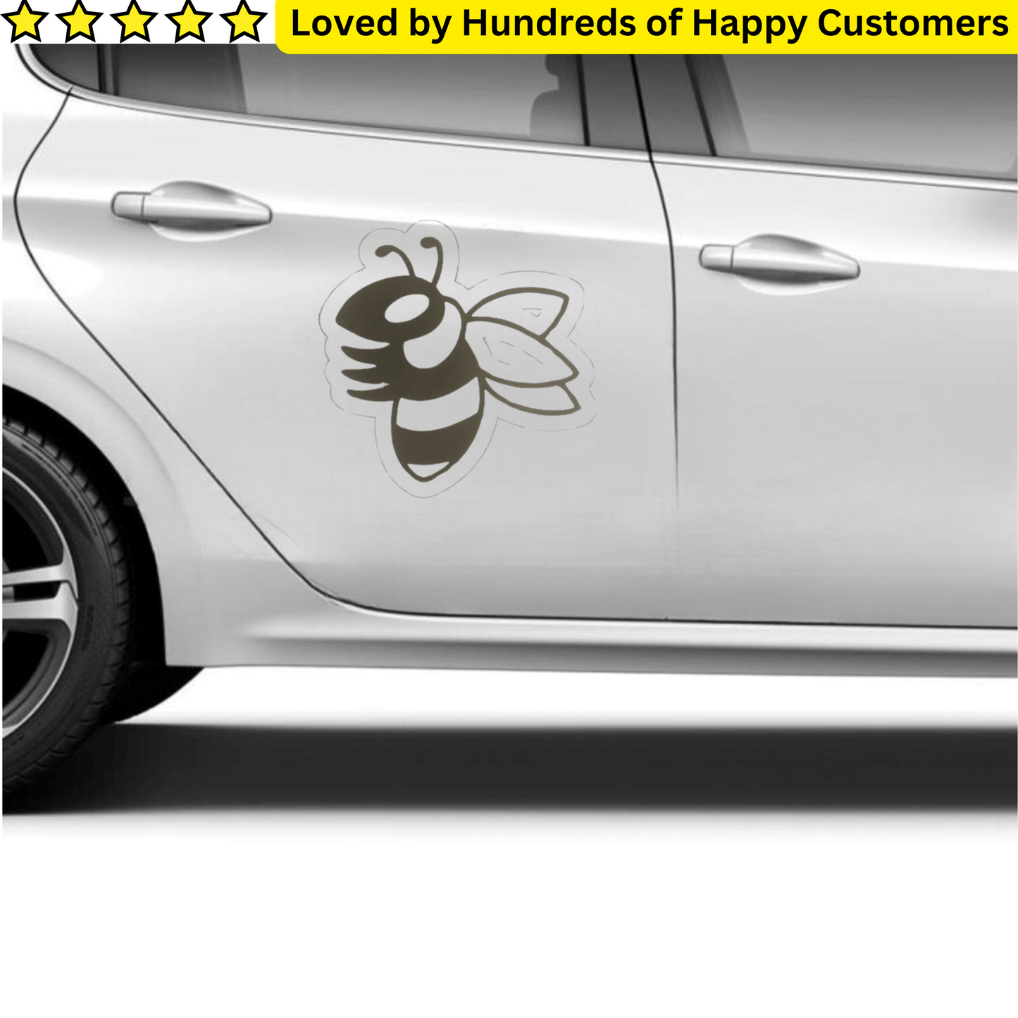 Car Decals - Bee (11x11cm)