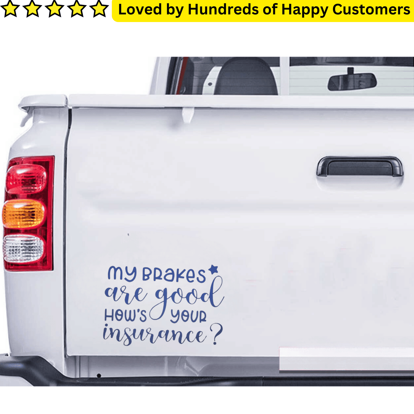 My Brakes are Good - Car Decal (24x11cm)