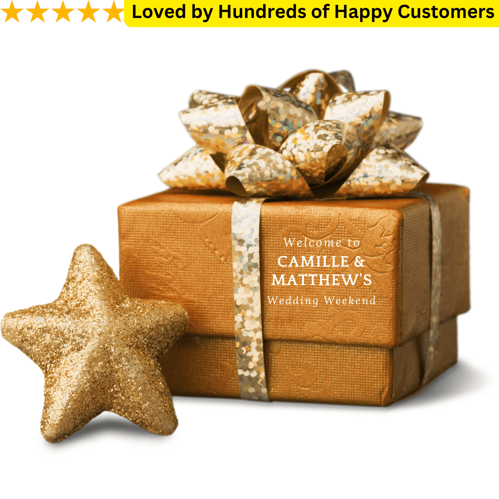 Vinyl Stickers for Bridesmaid Boxes - Add the Final Touch to Your Gift Boxes - TeMaRo™