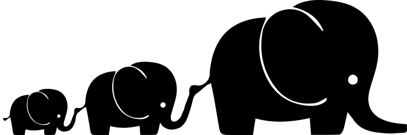 Vinyl Stickers Near Me - Elephant - TeMaRo™