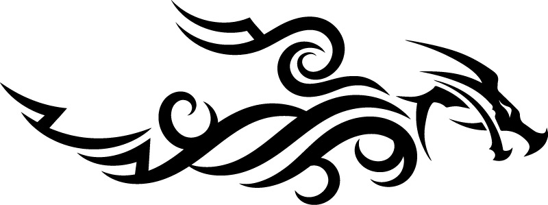 Vinyl Stickers Pretoria - Dragon - TeMaRo™