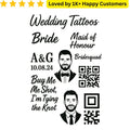 Wedding Matching Tattoos – Custom &amp; Meaningful - TeMaRo™ 🇿🇦