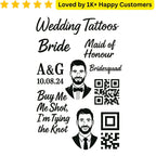 Wedding Tattoo Sheet – Print Custom Designs in SA - TeMaRo™