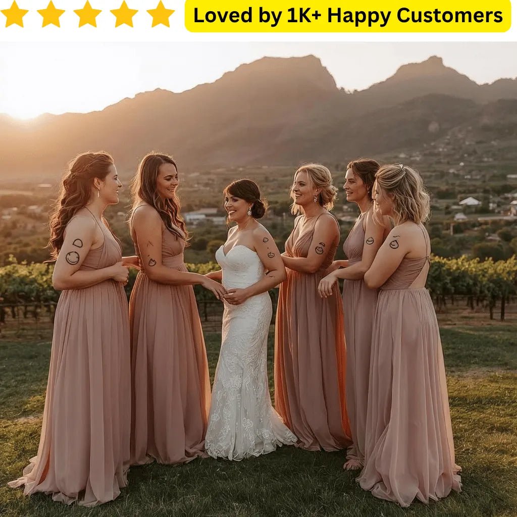 Wedding Tattoos Temporary – Custom & Skin - Safe - TeMaRo™ 🇿🇦