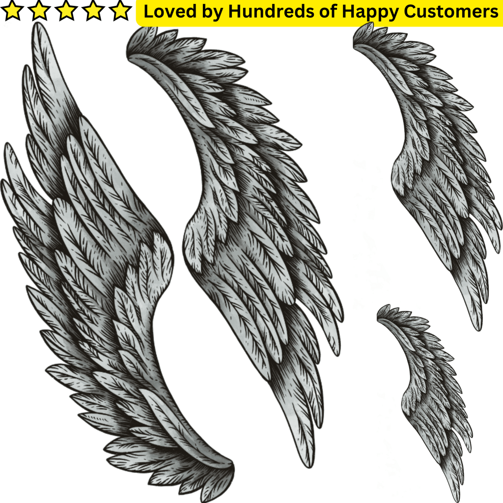 Wing Tattoo on Arm - TeMaRo™