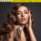 Wing Tattoos Neck - TeMaRo™