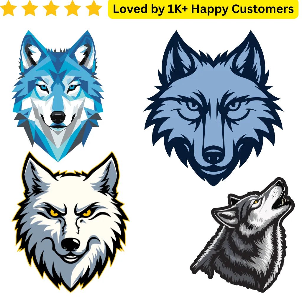 Wolf Tatoo for Men - TeMaRo™