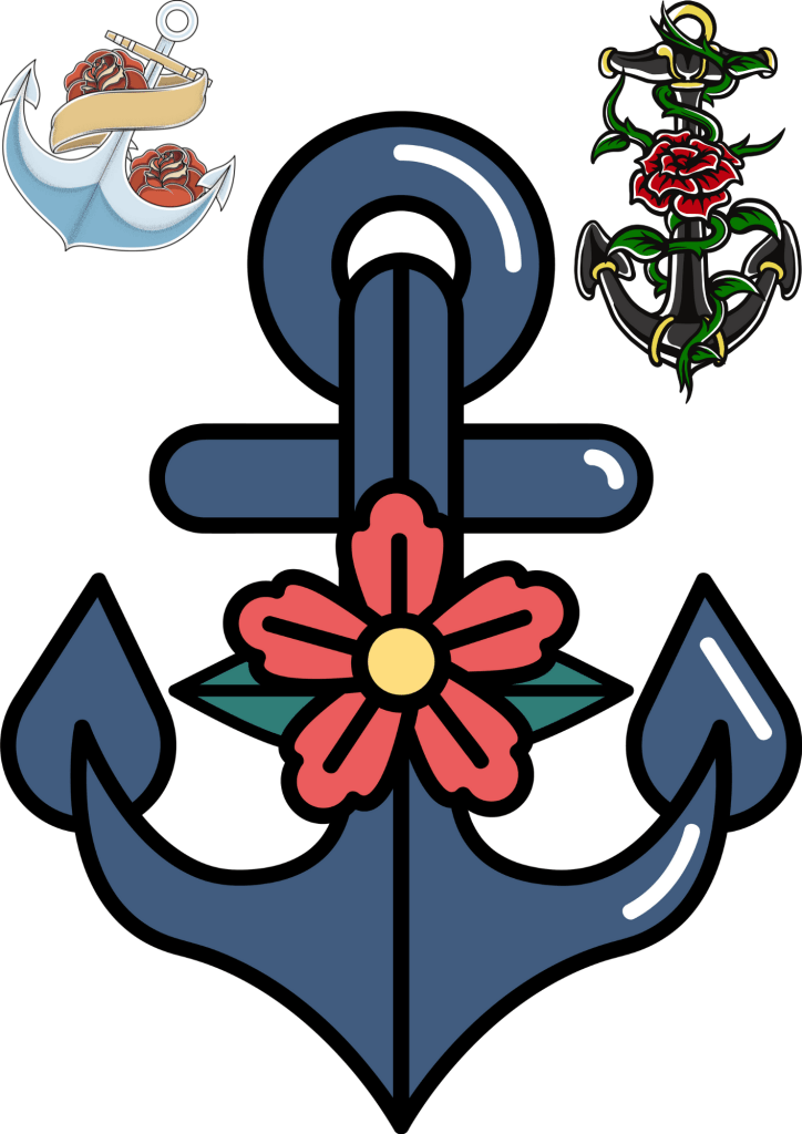 Women Anchor Tattoos - 3 units - TeMaRo™
