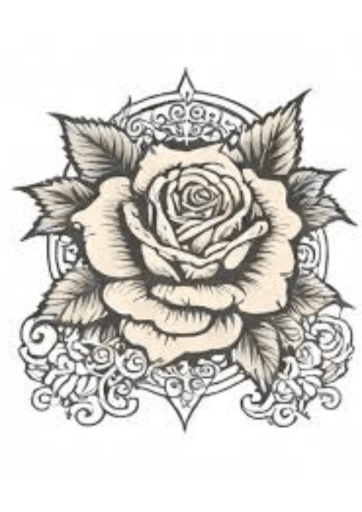 Women Tattoo - Rose - TeMaRo™