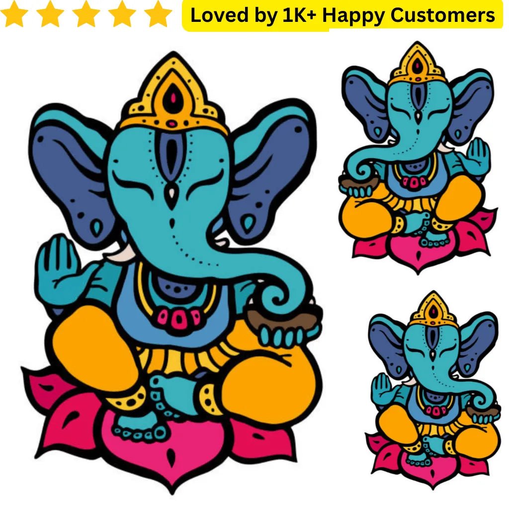 Women Tattoos on Leg - Elephant - TeMaRo™