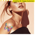 Women's Temporary Neck Tattoos - Butterfly - TeMaRo™