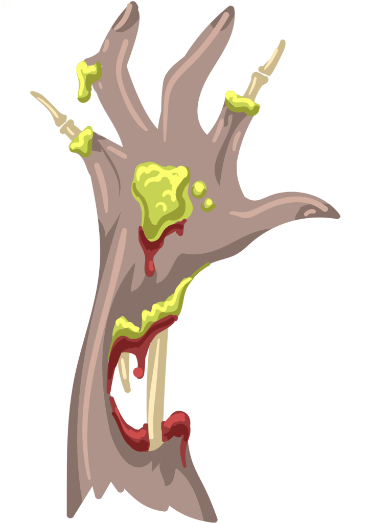 Zombie Hand Tattoo Forearm - TeMaRo™ 🇿🇦