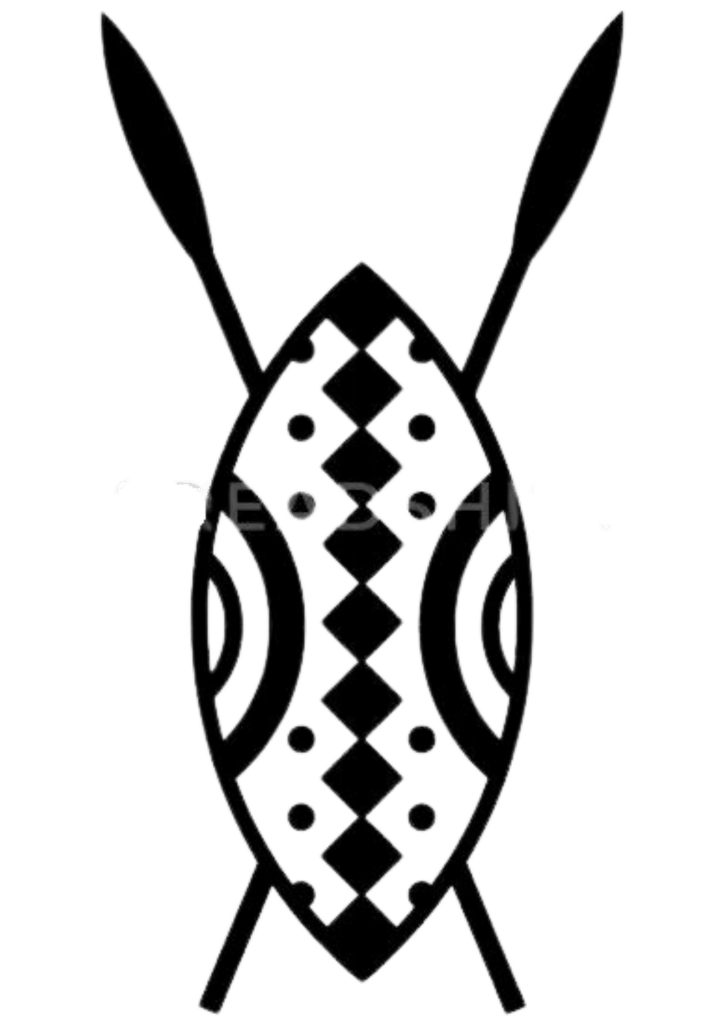 Zulu Shield Tattoo - TeMaRo™ 🇿🇦