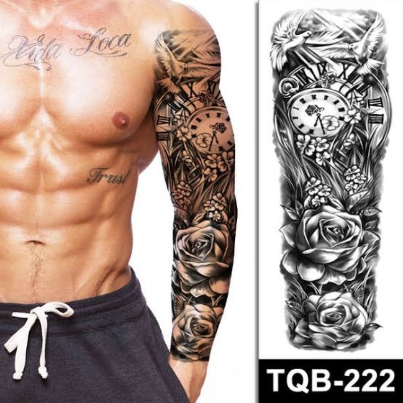 Effortless Temporary Tattoos Sleeve – TeMaRo™