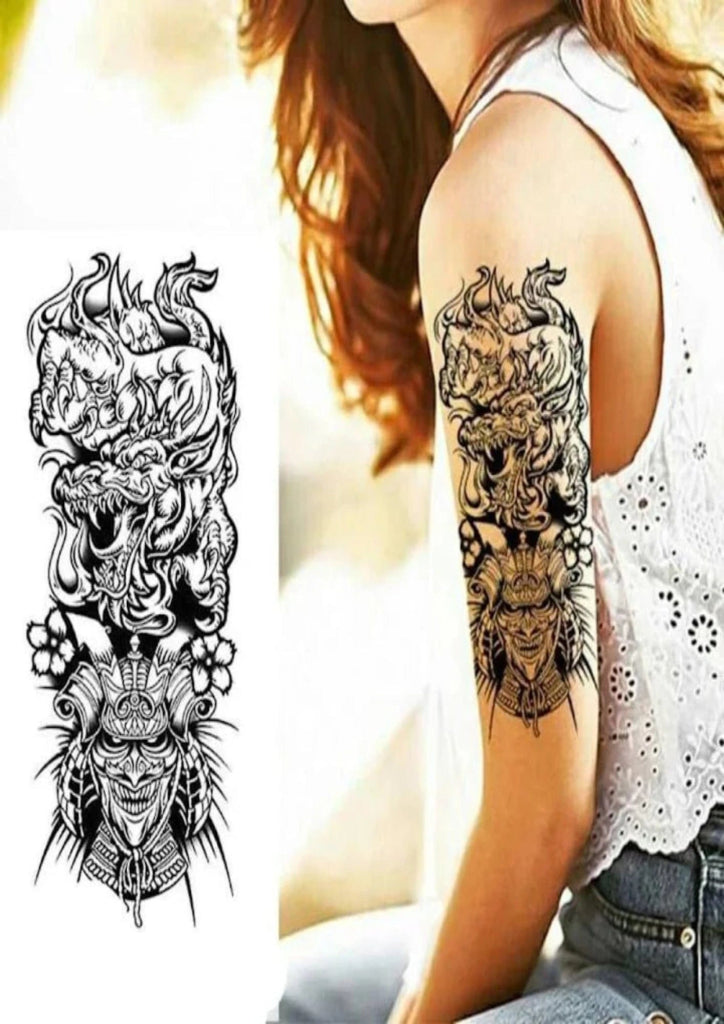 Fake Tattoo Sleeves Stickers - TeMaRo™