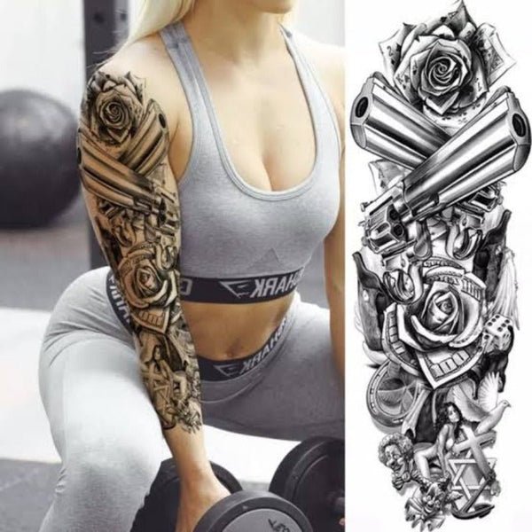 Unique Black Sleeve Tattoo Ideas  Info  TattooGlee  Black sleeve tattoo  Geometric sleeve tattoo Geometric tattoo sleeve designs