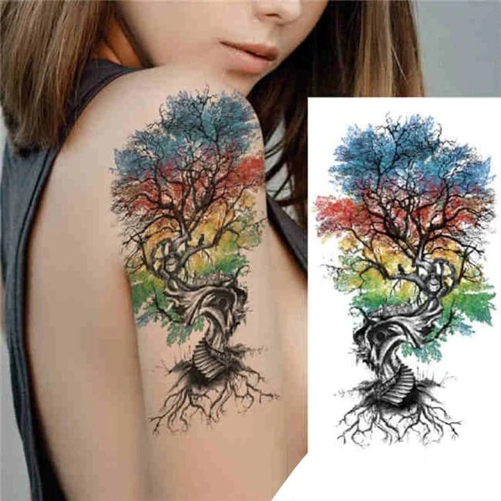 Forearm Tattoo for Women - Tree of Life - TeMaRo™