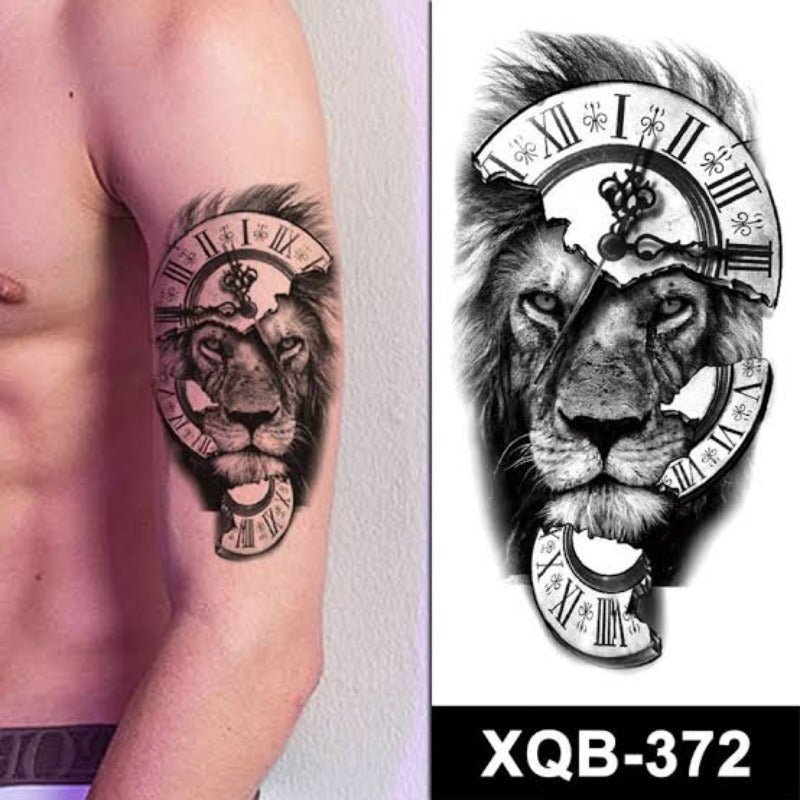Buy Lion Tattoo Online In India  Etsy India