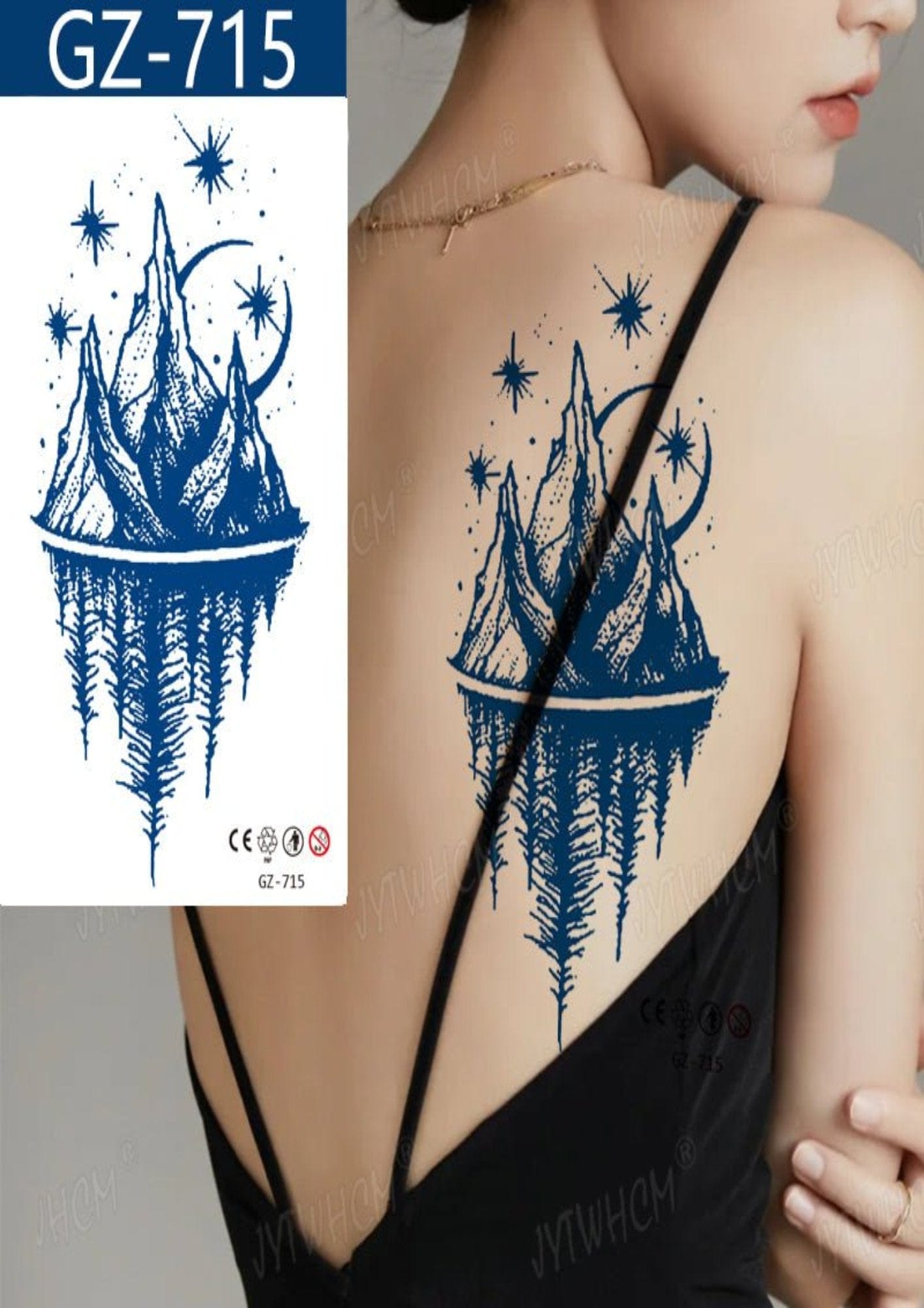 TeMaRo 21cm X 15cm (Not an A4 size) Tattoos Temporary Near Me