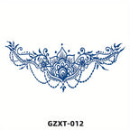 TeMaRo 21cm X 18cm (Not an A4 size) Semi Permanent DIY Temporary Tattoo Chest