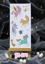 TeMaRo 3cm X 5cm (Not an A4 size) Pony Temporary Tattoo Sheets