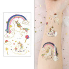 TeMaRo Custom Temporary Tattoos XQB 12cm X 7.5cm (Not an A4 size) Fake Tattoos for Sale Near Me Kids Pony