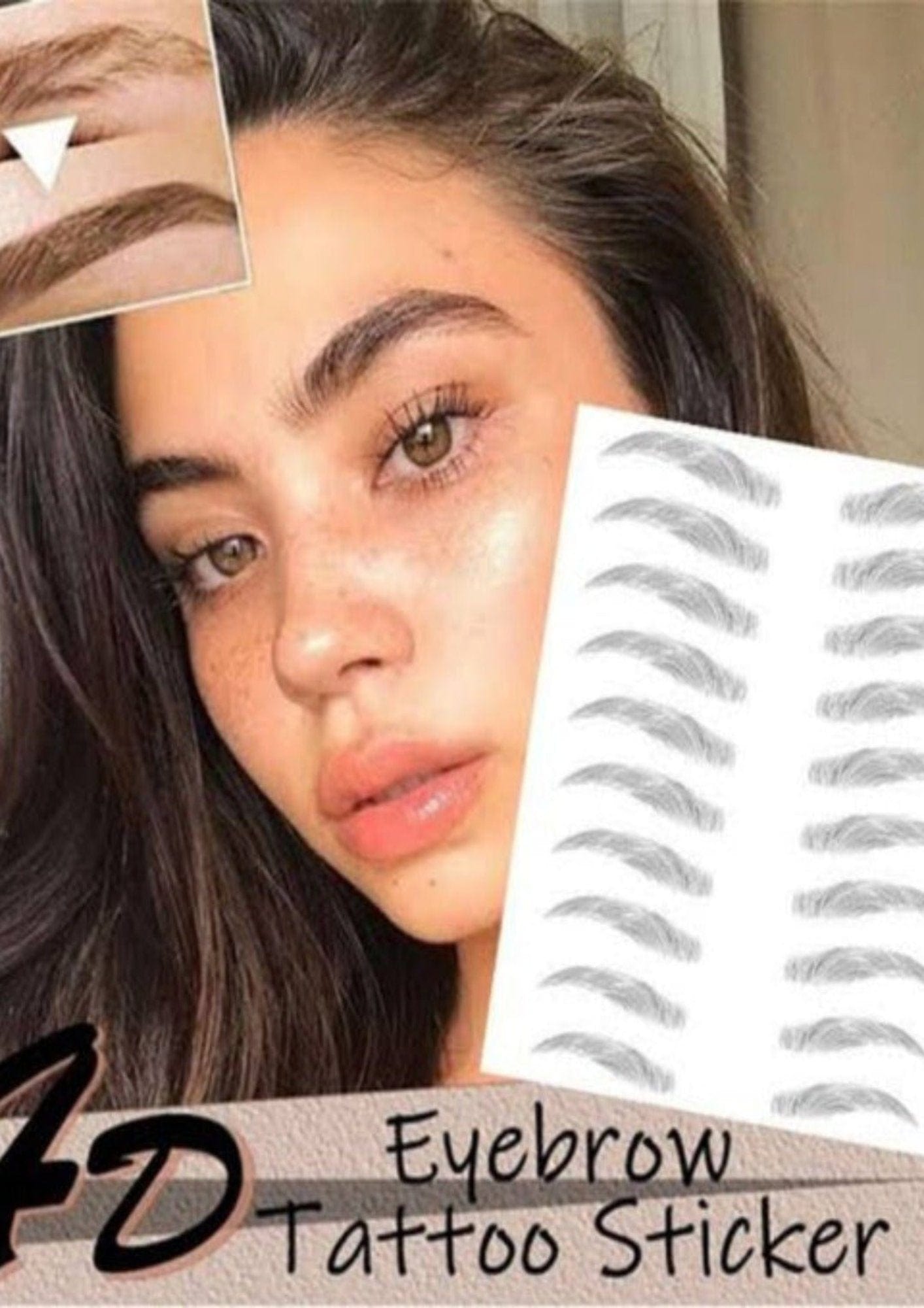 TeMaRo Eyebrow Tattoos Eyebrow Tattoo Sticker for Sale