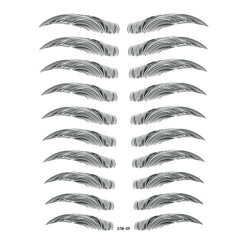 TeMaRo Eyebrow Tattoos Eyebrow Tattoo Sticker for Sale