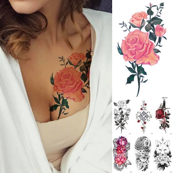 Temporary Tattoos Bloemfontein Roses - TeMaRo™