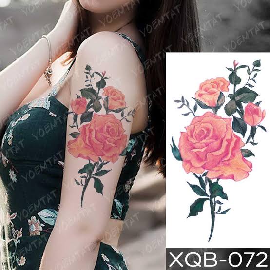 Temporary Tattoos Bloemfontein Roses - TeMaRo™