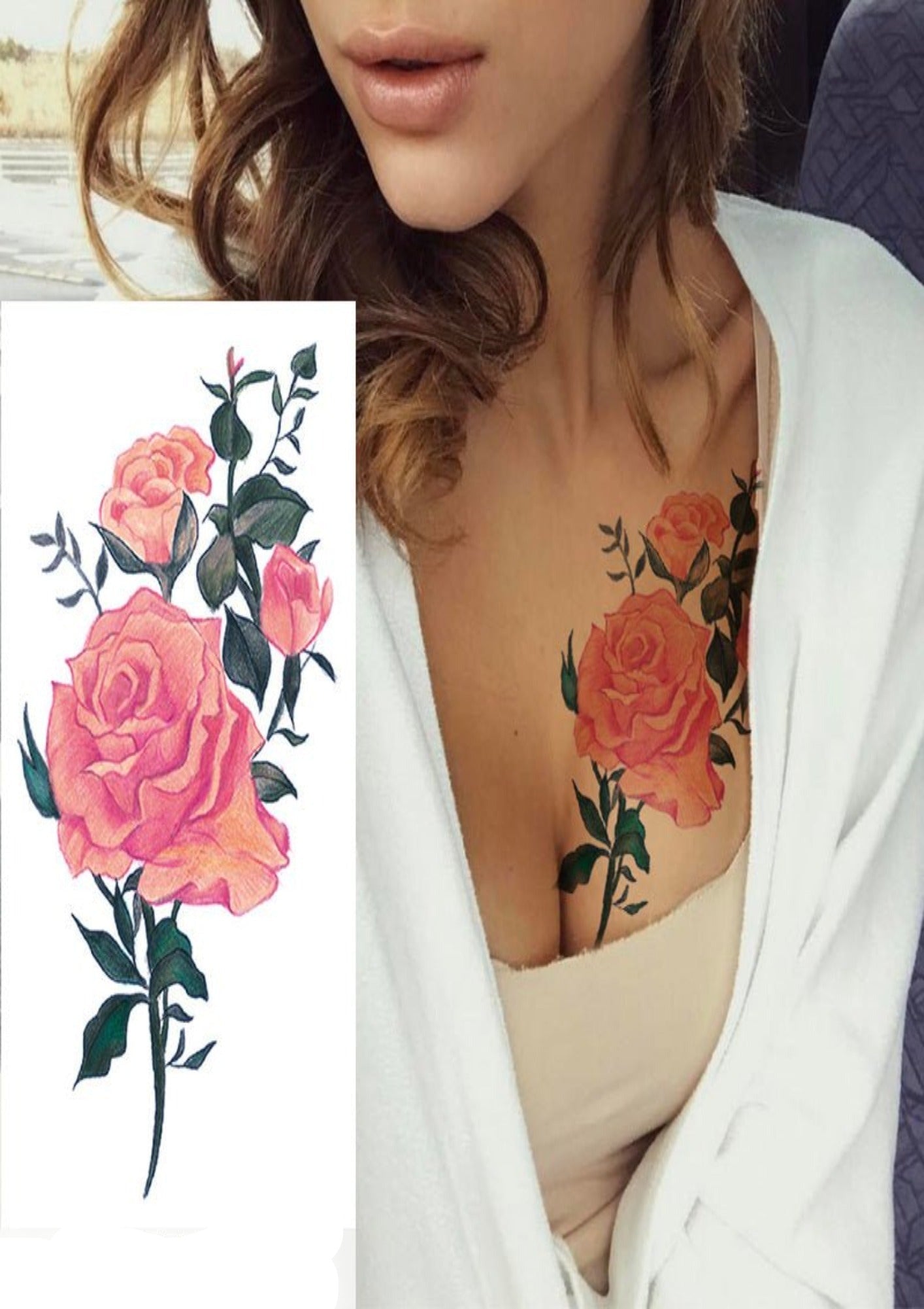 Temporary Tattoos Bloemfontein Roses - TeMaRo™